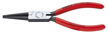 KNIPEX  30 31 160 Tools  Long Nose Pliers Round Tips 3031160 625 Red