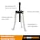 GEARWRENCH 2 or 3 Jaw Internal  External Ratcheting Leg Puller  Short  Long 5 Ton  3628D