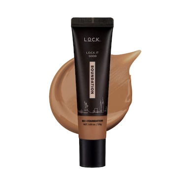 LOCK Color Good Boundation    Foundation 11   Medium Coverage 12 Shades Net 105 floz  30g 11 Dark Beige