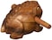 Medium 4 Wood Frog Guiro Rasp  Percussion Musical Instrument Tone Block  Wooden Frog Instrument with Stick Frog Noise Maker by World Percussion USA