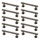 Franklin Brass Francisco 10Pack Cabinet Handles 3 Hole to Hole Warm Chestnut Kitchen Cabinet Pulls Drawer Handles Cabinet Hardware Dresser Drawer Pulls P29520KWCNB