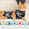 Suitical Recovery Suit for Cats  Spay and Neutering Cat Surgery Recovery Suit for Male or Female  Soft Fabric for Skin Conditions  XS  Neck to Tail 157  177  Black Camouflage