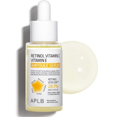 APLB Retinol Vitamin C Vitamin E Ampoule Serum  RETINOL VITA CEN 281 135 FLOZKorean Skincare Long lasting moisturizing Revitalize for gentle and improve skin texture