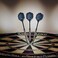 Elkadart Rhino 80 Tungsten Steel Tip Darts with StorageTravel Case 26 Grams