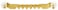 OOK 533864 Brass 50376 ReadyNail Large Sawtooth Hanger 2 per Pack