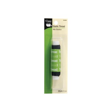 Dritz 9345B Elastic Sewing Thread Black 30Yard