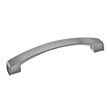Richelieu Hardware BP8252128195 Boisbriand Collection 5 116inch 128 mm CentertoCenter Brushed Nickel Transitional Cabinet and Drawer Pull Handle for Kitchen Bathroom and Furniture