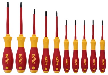Wiha 32592 Torx Screwdriver Set With SoftFinish Handle 1000 Volt 10 Piece