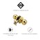 Design House 782938 Ball Knob 1Pack Polished Brass
