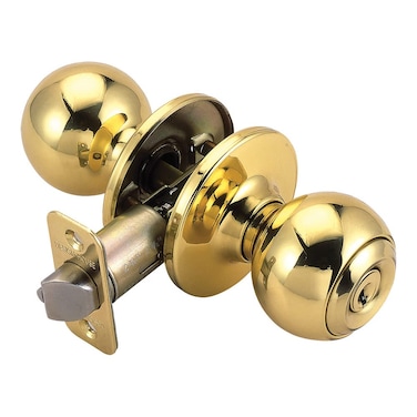 Design House 782938 Ball Knob 1Pack Polished Brass