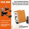 Vogels VLB 200 Universal Speaker Wall Bracket Swivels up to 90 LeftRight Tiltable up to 15 Max 44 lbs 20 kg Black 2 Brackets