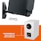 Vogels VLB 200 Universal Speaker Wall Bracket Swivels up to 90 LeftRight Tiltable up to 15 Max 44 lbs 20 kg Black 2 Brackets