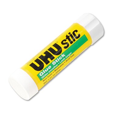 UHU 99655 Stic Permanent Clear Application Glue Stick 141 oz 1 Each