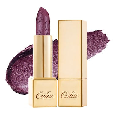 Oulac Purple Lipstick for Women with Metallic 3D Shine Lightweight Hydrating Formula High Impact Lip Color Vegan  Gluten Free Beauty Full Coverage Lip Makeup Virtual Violet22