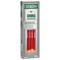 Dixon Industrial Phano PeelOff China Marker Pencils Red 12Pack 00079