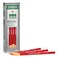 Dixon Industrial Phano PeelOff China Marker Pencils Red 12Pack 00079