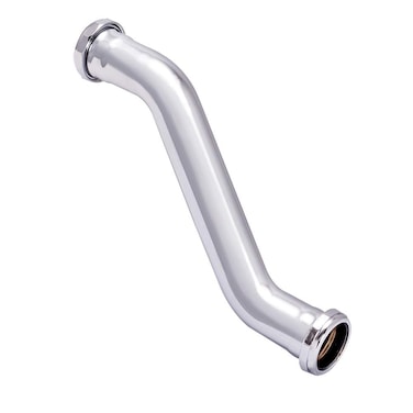 EZFLO 112 Inch x 112 Inch HeavyDuty Double Offset with SlipJoint Connection Chrome Finish 35151