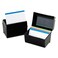 Oxford Plastic Index Card Box 4 x 6 Inches 400 Card Capacity Black 01461