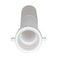 EZFLO 112 Inch x 12 Inch Flexible Extension Tube with SlipJoint Nut and Washer White Polypropylene 35317
