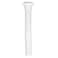 EZFLO 112 Inch x 12 Inch Flexible Extension Tube with SlipJoint Nut and Washer White Polypropylene 35317