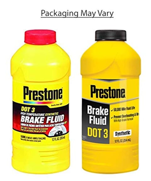 Prestone AS400 DOT 3 Synthetic Brake Fluid  12 oz