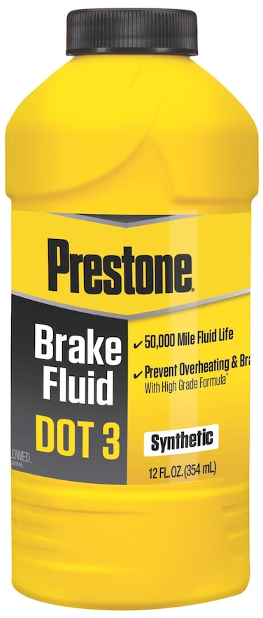 Prestone AS400 DOT 3 Synthetic Brake Fluid  12 oz
