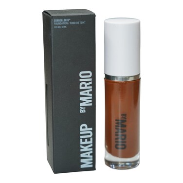 MAKEUP BY MARIO SurrealSkin Liquid Foundation Liquid Formula Vegan Longwearing coverage Hydrating Natural Finish Size 30 mL 27W  dark deep with warm undertone
