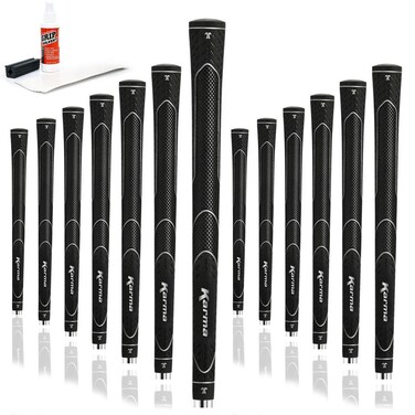 Karma Super Light Grip Oversize Grip Kit 13Piece Black