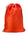 Nylon Laundry Bag  Locking Drawstring Closure and Machine Washable These Bags will Fit a Laundry Basket or Hamper and Strong Enough to Carry up to Three Loads of Clothes Orange