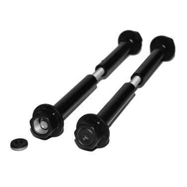 Ozco Building Products 56649 34inch by 4inch to 6inch OWT Timber Bolts 2 per Pack Black