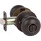 Delaney Hardware 102TSAUS10BEPrivacy Saxon Knob Privacy Edge Oil Rubbed Bronze