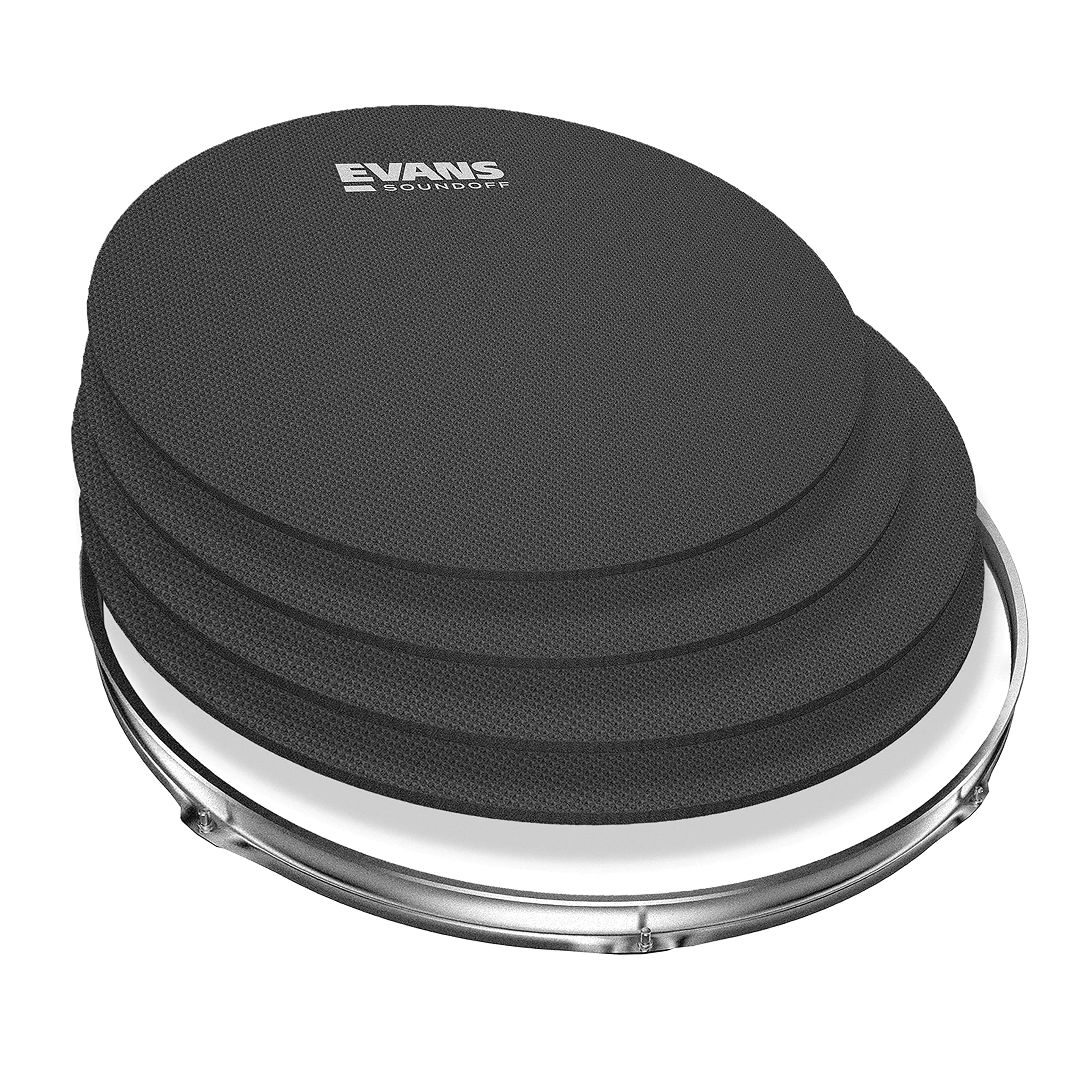 إيفانز Evans Soundoff Drum Mute Pads Full Box Drum Pad Set