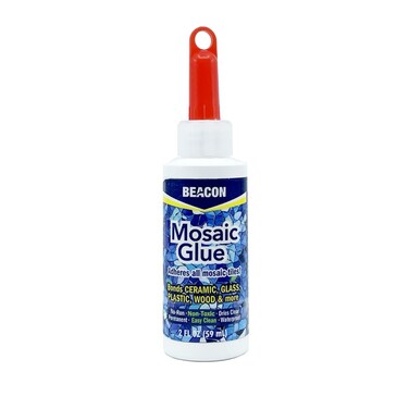 BEACON Mosaic Glue  NonToxic  Water Resistant Ideal for All Tiles  Surfaces 2Ounce
