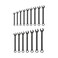 Neiko 03575A Jumbo Combination Wrench Set  16 Piece  MM  6 mm to 32 mm  Raised Panel Construction