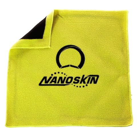 Nanoskin AUTOSCRUB Surface Prep Towel Medium Grade Patented Clay Bar Replacement Tool to Remove Embedded Contaminants Before Wax  Coating  Safe for Painted Surface Glass Plastic Metal  More 12 x 12