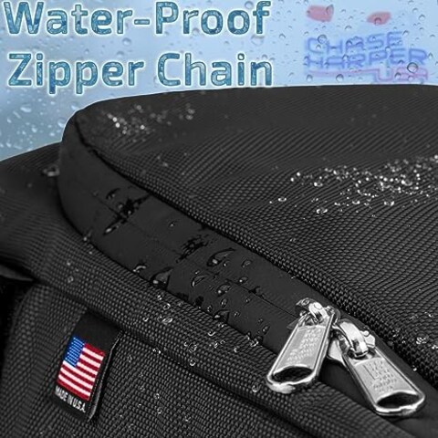 Chase Harper USA 10300 Black BC Barrel Bag  35 Liters  WaterResistant TearResistant Industrial Grade Ballistic Nylon  Universal Fit