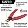 Klein Tools D2755 Pliers Diagonal Cutting Pliers with Precision Flush Cutter is Light and UltraSlim for Work in Confined Areas 5Inch