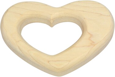 Heart Shaped Maple Teether  Made in USA