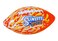 Sunlite Sports Football Waterproof Outdoor Sports and Pool Toy Beach Game  Orange