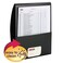 Smead Organized Up Poly Stackit Folders Letter Size Black 5 per Pack 87805