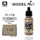 Vallejo Camouflage Grey Paint 17ml