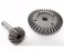 Hot Racing SWRA9364 36t14t Steel Helical Diff RingPinion Overdrive Gear Set