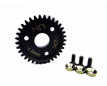 Hot Racing SRVO434 Steel Spur Gear 34T 10 Mod  TRA