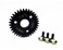 Hot Racing SRVO434 Steel Spur Gear 34T 10 Mod  TRA