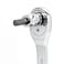 Powerbuilt Hex Bit Socket Set 8 Piece 38 Inch Drive Metric Sizes 310mm Ball End Sockets Storage Rail  642405 Silver