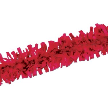 Packaged Red Tissue Festooning