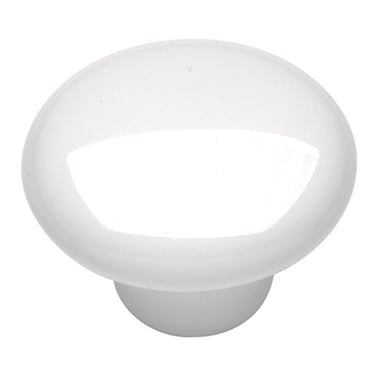 Hickory Hardware P29W 112Inch English Cozy Knob White