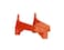 Wilson 1 Football Kicking Tee  Orange