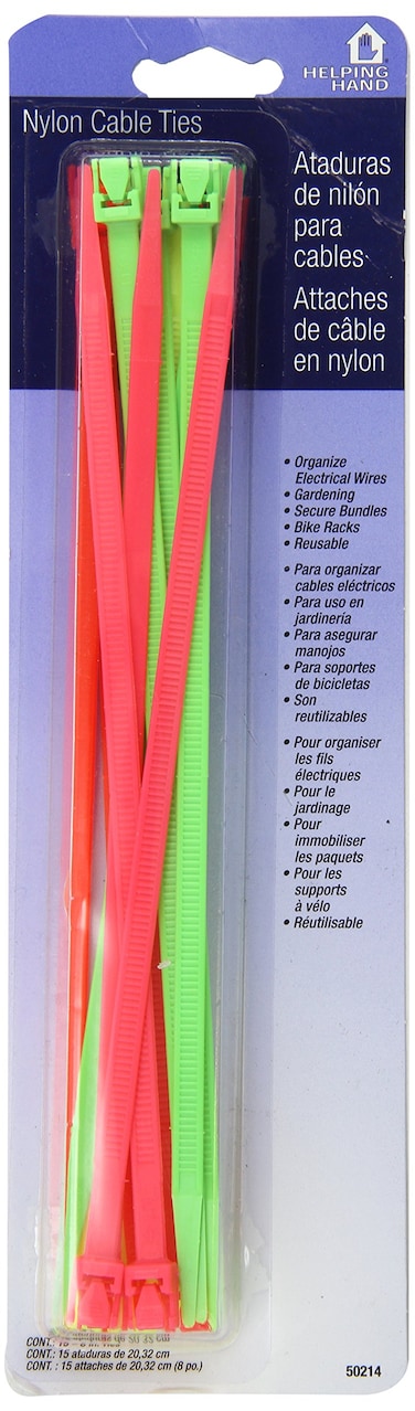 Helping Hand FQ50214 Cable Ties 8 Quick Release 15