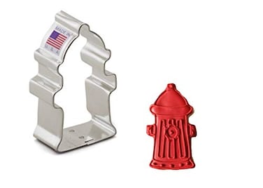 Fire Hydrant Cookie Cutter 3 Made in USA by Ann Clark